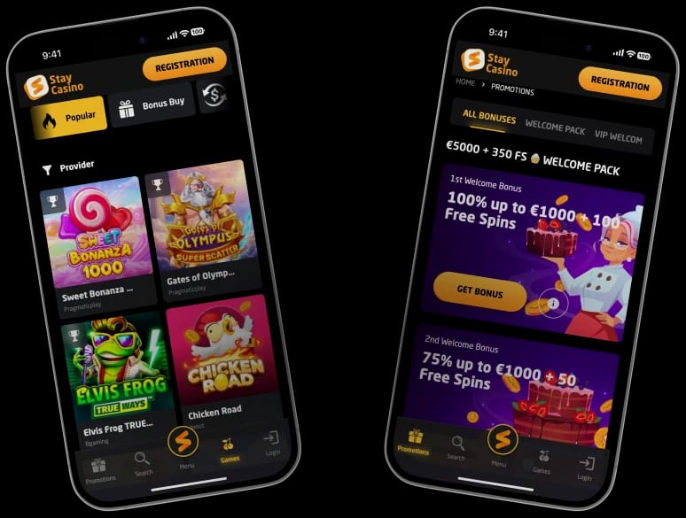 Canadian online casino mobile app