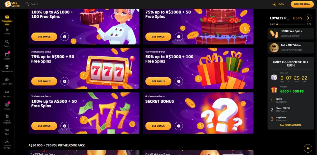 Canadian online casino welcome bonus